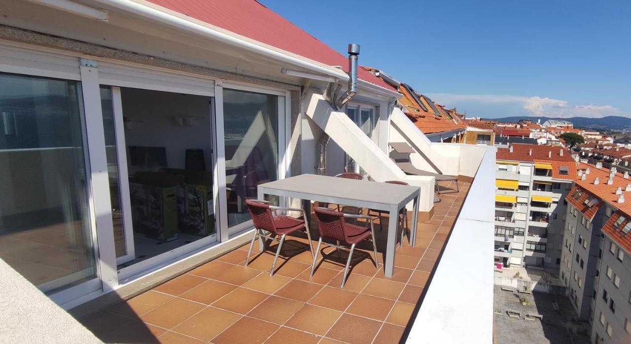 Atico Con Amplia Terraza Y Espectaculares Vistas Apartment Sanxenxo Exterior photo